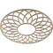 Ekena Millwork Cannes Wood Fretwork Pierced Ceiling Medallion, Hickory, 30"OD x 10 1/4"ID x 3/8"T CMWP30X30X0375CNHI - alternate 5